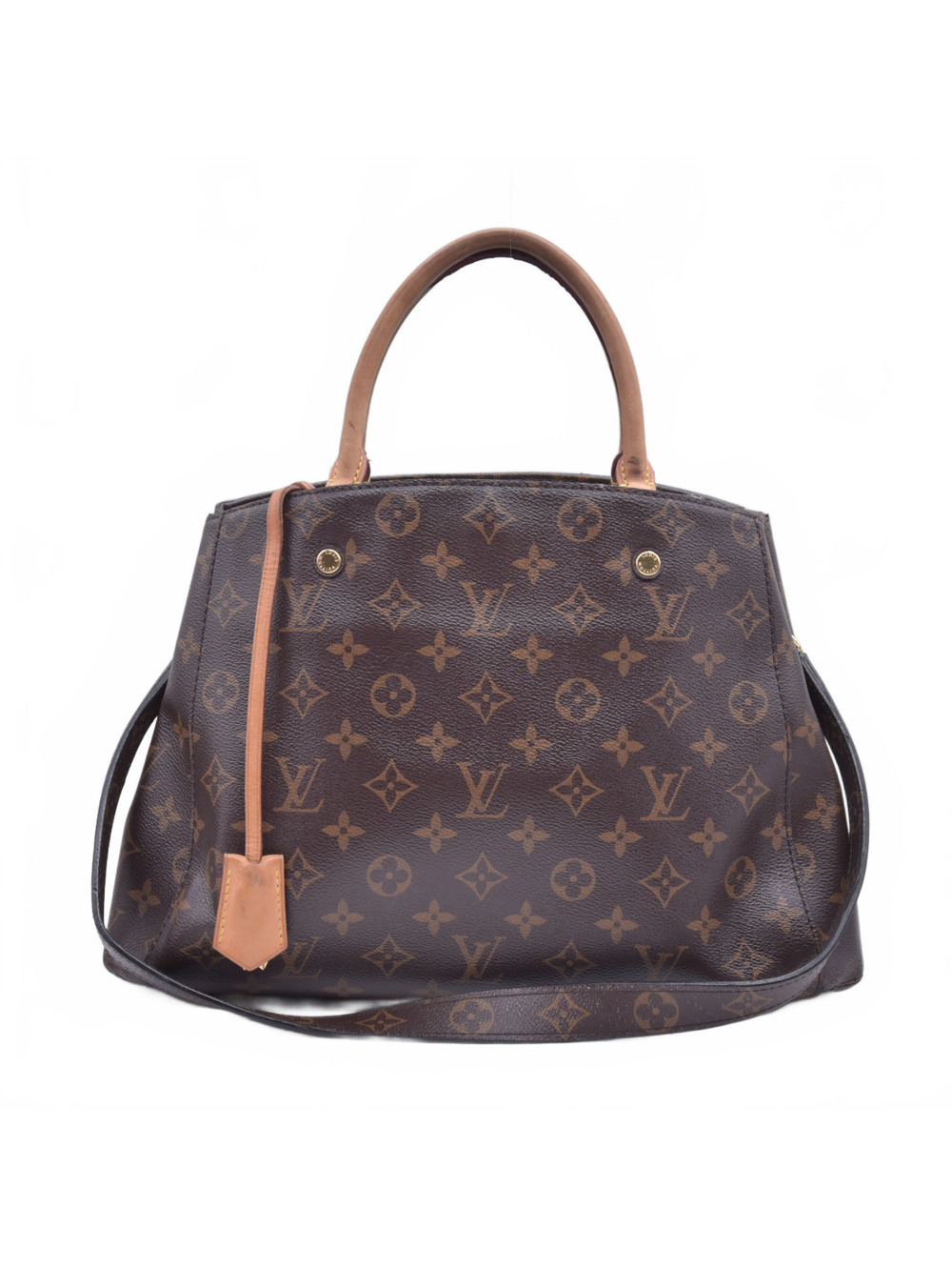 $2910 2015 Louis Vuitton Monogram Montaigne MM CA3115